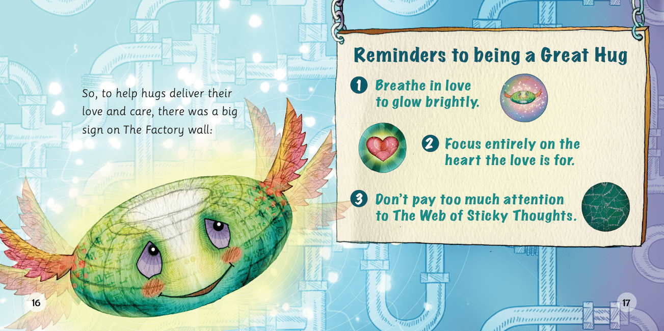 The Hug Who Got Stuck: Teaching Children How to Access Their Heart and Get Free from Sticky Thoughts - Insight Family Market