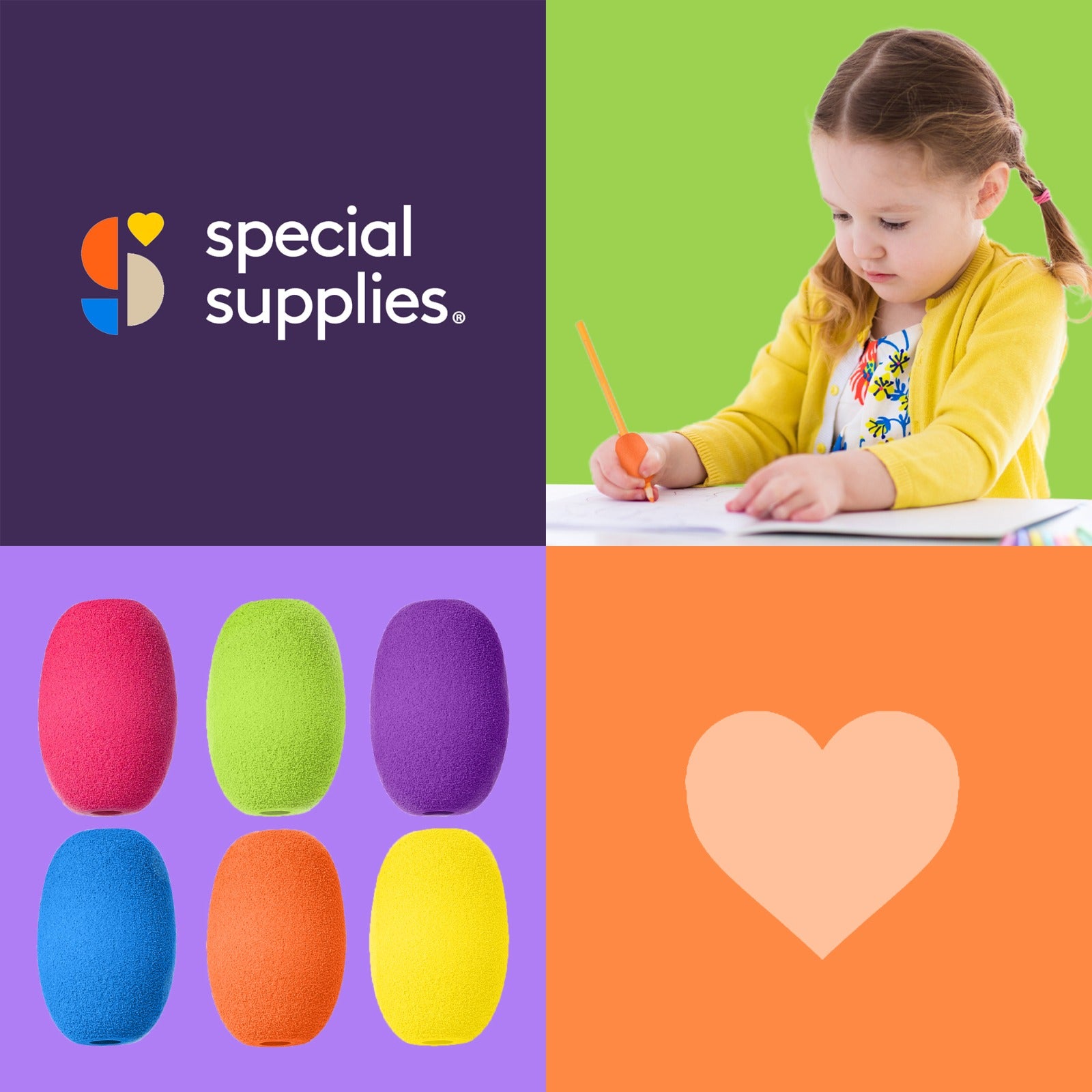 Pencil Egg Grips (6 Pack)