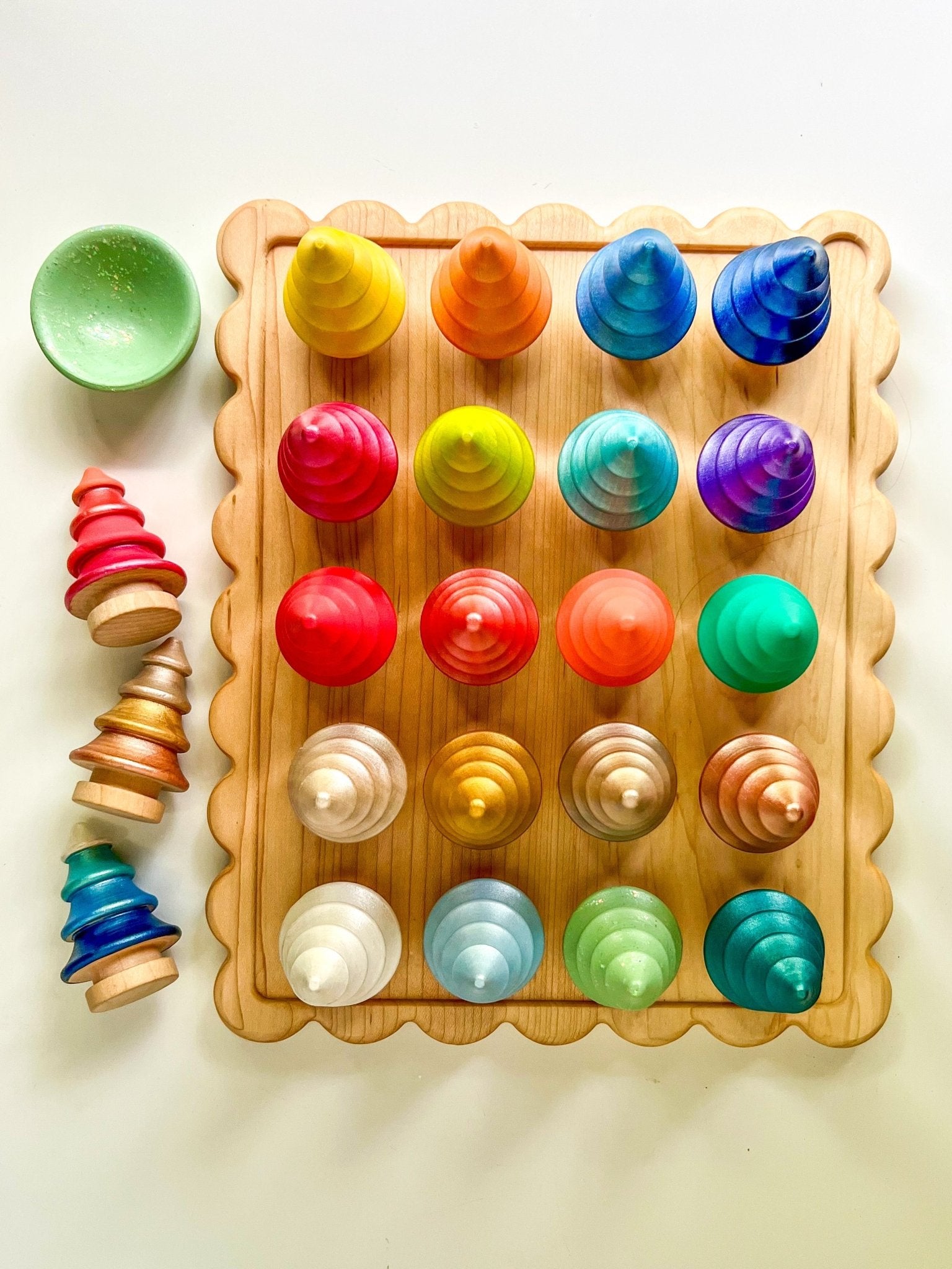 Wooden Tree (Choose Your Color) - Insight Family Market