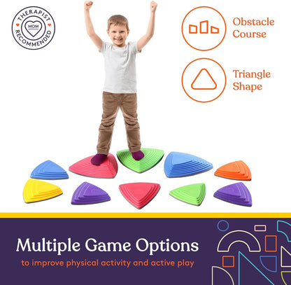 Stepping Stones (Primary Colors): 10 Piece Set - Insight Family Market