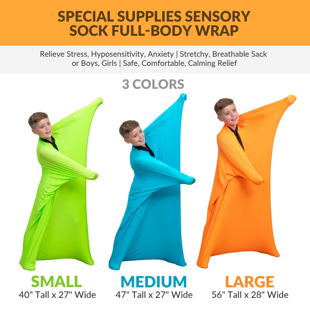 Sensory Stretchy Body Sock - New Snap Closure - Insight Family Market