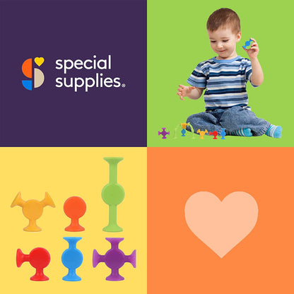 Creative Construction Suction Toys (50 - Piece Set) - Insight Family Market