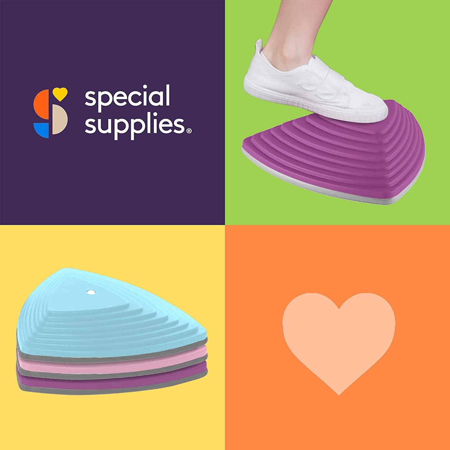 Stepping Stones (Unicorn Colors): 10 Piece Set - Insight Family Market