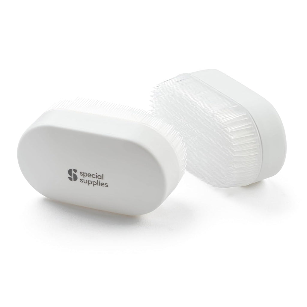 Special Supplies Sensory Brush Therapressure Therapy Brush for Occupational and Sensory Brushing, 2 Pack, Stimulating and Calming Tools for Kids and Adults, Soft Flexible Bristles, Latex Free - Insight Family Market