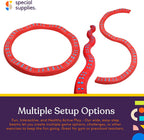 Wavy Circle Balance Beams Stepping Stones for Kids, 8 Pc - Insight Family Market