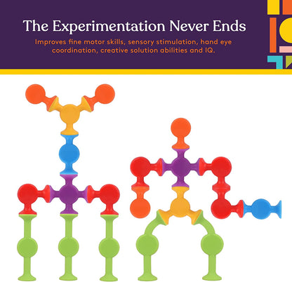 Creative Construction Suction Toys (50 - Piece Set) - Insight Family Market