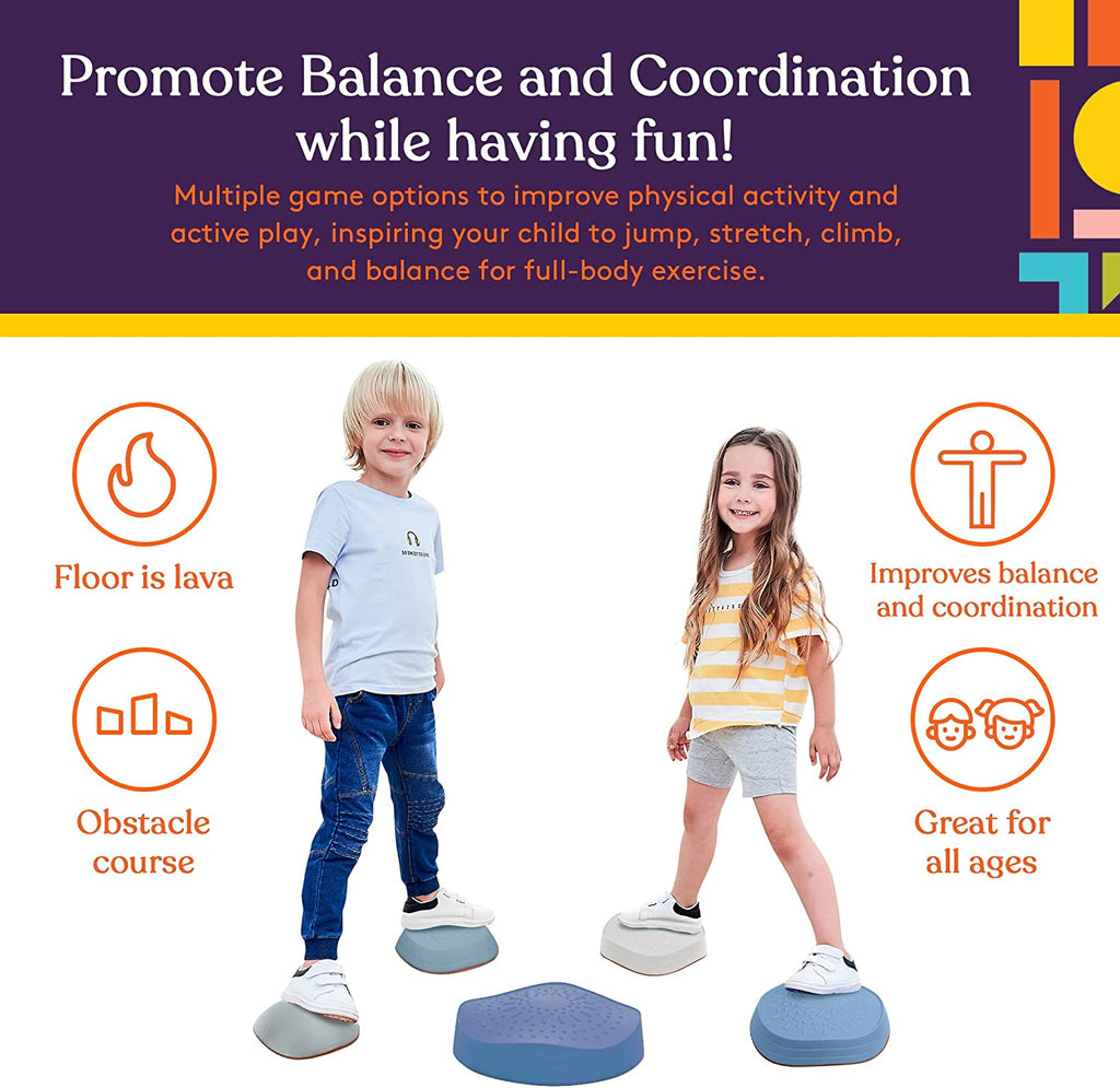 Stepping Stones (Ocean Colors): 5 Piece Set - Insight Family Market