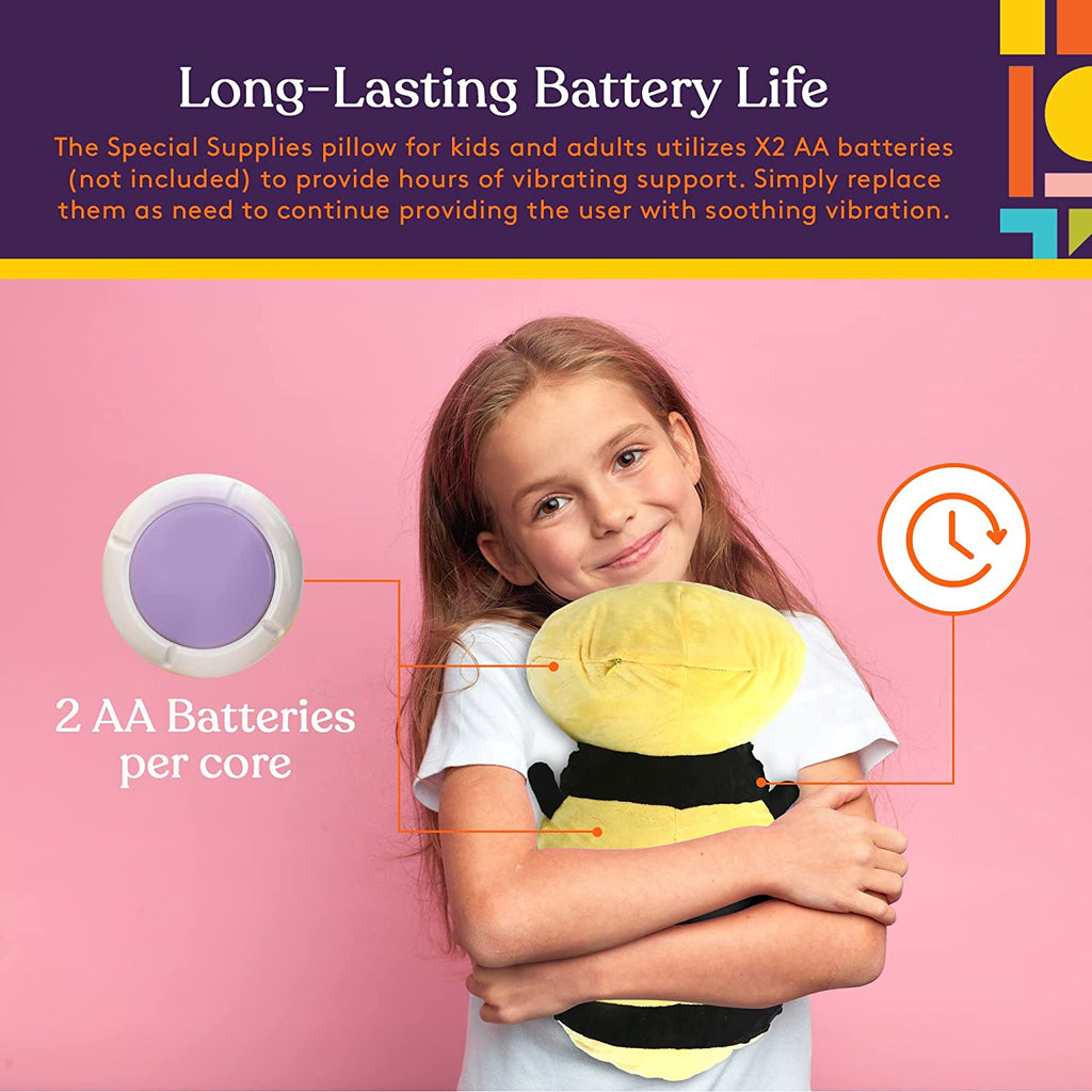Sensory Vibrating Pillow - Bumble Bee - Insight Family Market