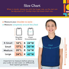 WEIGHTED - Sensory Compression Vest for Kids with Processing Disorders ADHD and Autism Calming and Supportive with Adjustable Weight Fit - Insight Family Market