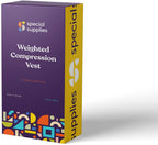 WEIGHTED - Sensory Compression Vest for Kids with Processing Disorders ADHD and Autism Calming and Supportive with Adjustable Weight Fit - Insight Family Market