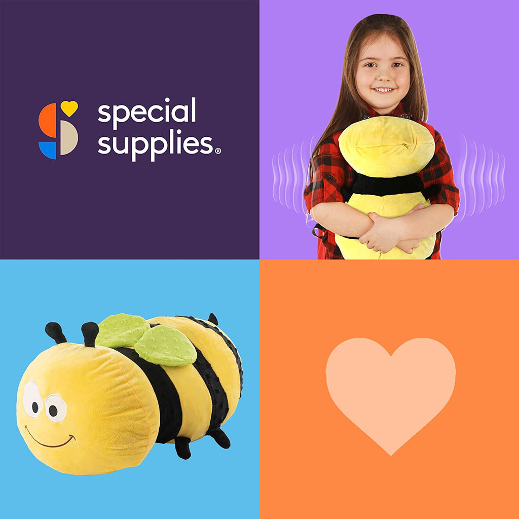 Sensory Vibrating Pillow - Bumble Bee - Insight Family Market