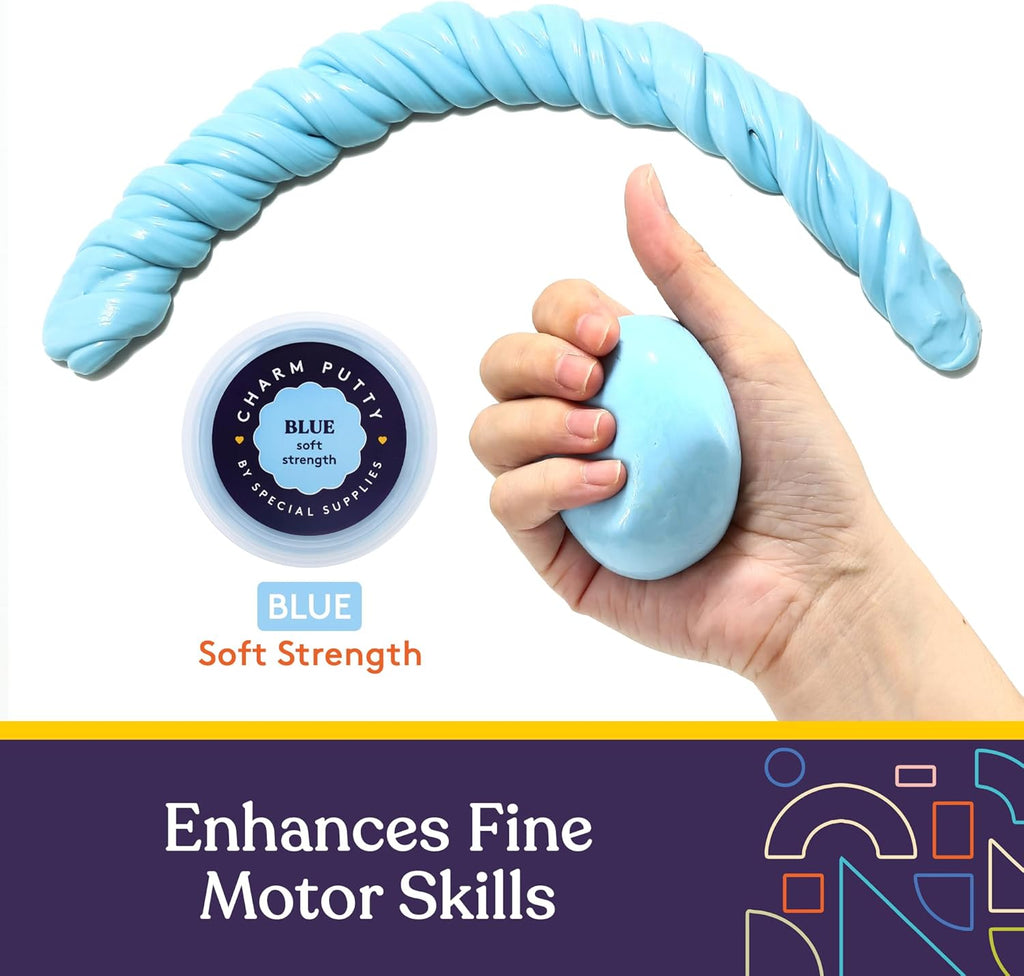 Therapy Putty with 10 Charms – (Sea Set) Soft Strength - Insight Family Market