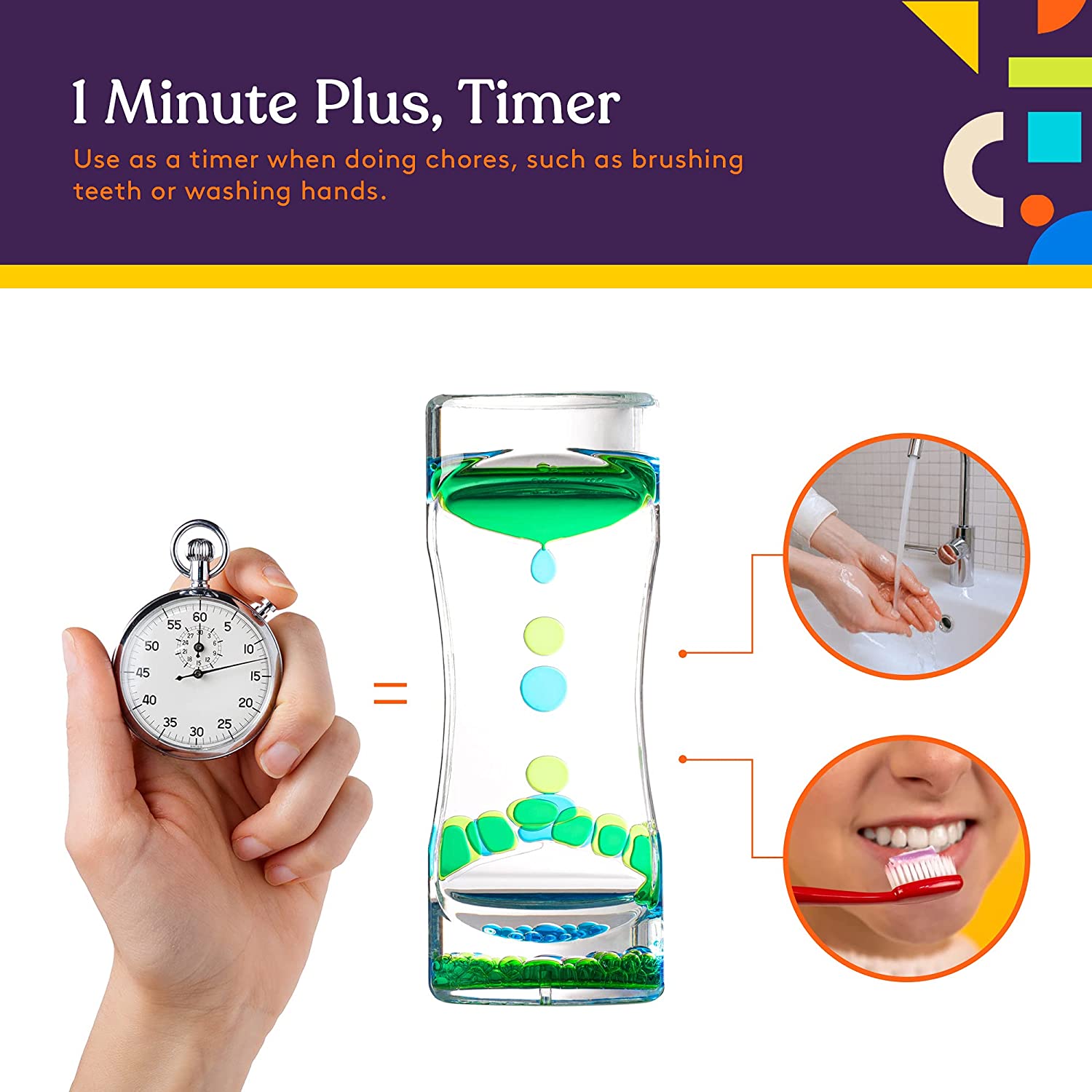 Special Supplies Liquid Motion Bubbler Toy (1 - Pack) Colorful Hourglass Timer with Droplet Movement, Bedroom, Kitchen, Bathroom Sensory Play, Cool Home or Desk Decor (Green) - Insight Family Market