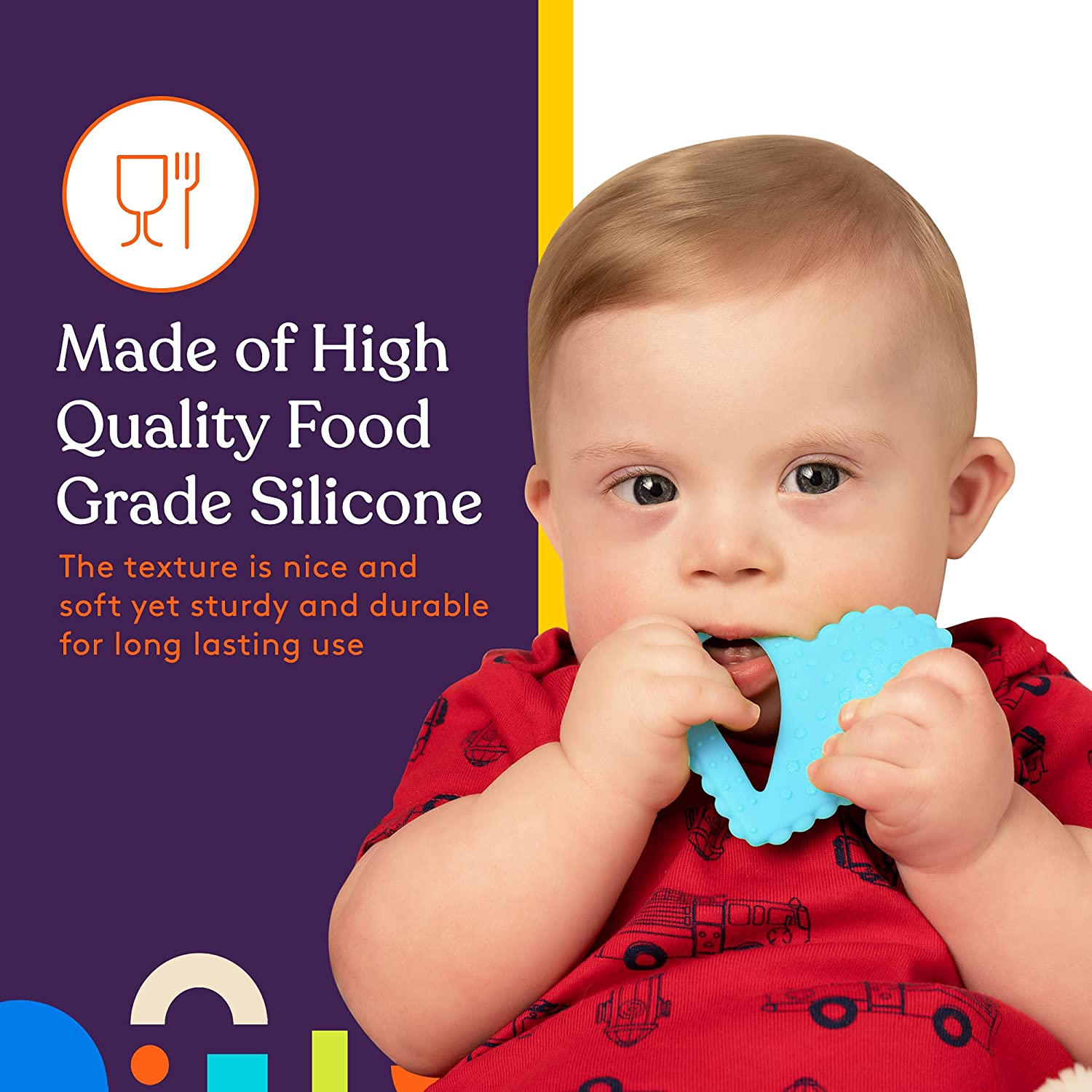 Heart - Shaped Teether Spoons (3 - Pack) - Insight Family Market