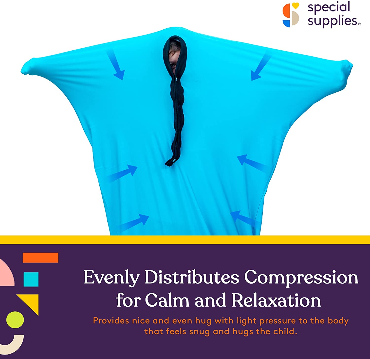 Sensory Stretchy Body Sock - New Snap Closure - Insight Family Market