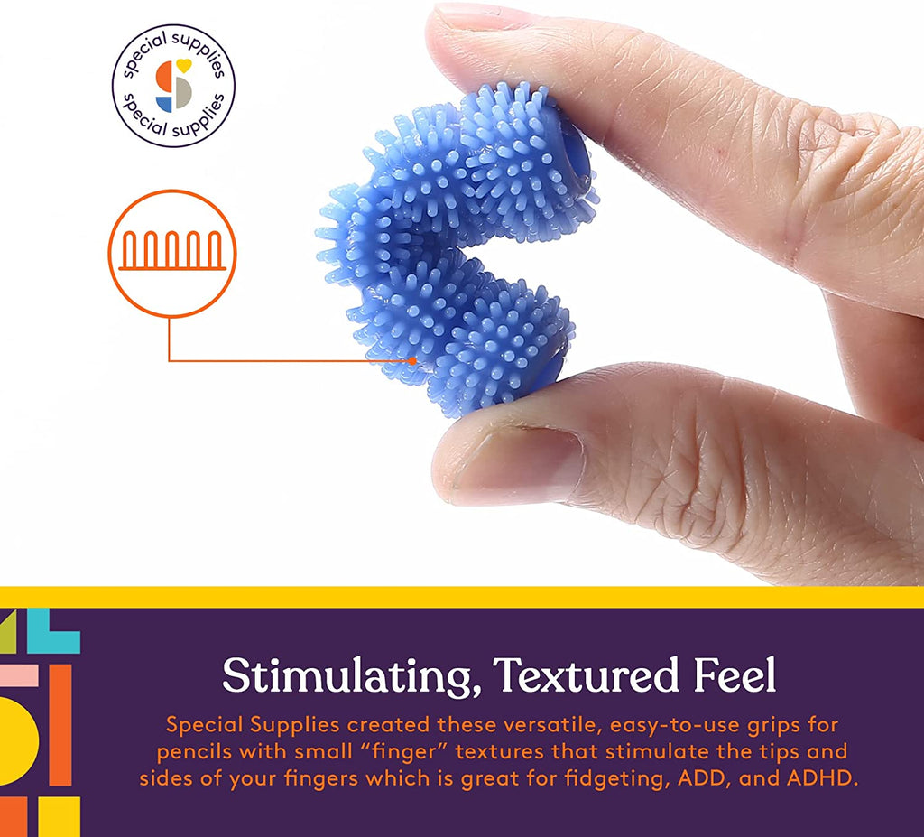 Spiky Pencil Grips for Kids and Adults - 50 Pack - Insight Family Market
