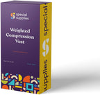 WEIGHTED - Sensory Compression Vest for Kids with Processing Disorders ADHD and Autism Calming and Supportive with Adjustable Weight Fit - Insight Family Market