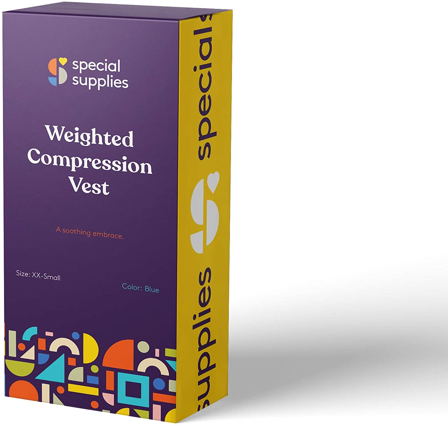 WEIGHTED - Sensory Compression Vest for Kids with Processing Disorders ADHD and Autism Calming and Supportive with Adjustable Weight Fit - Insight Family Market