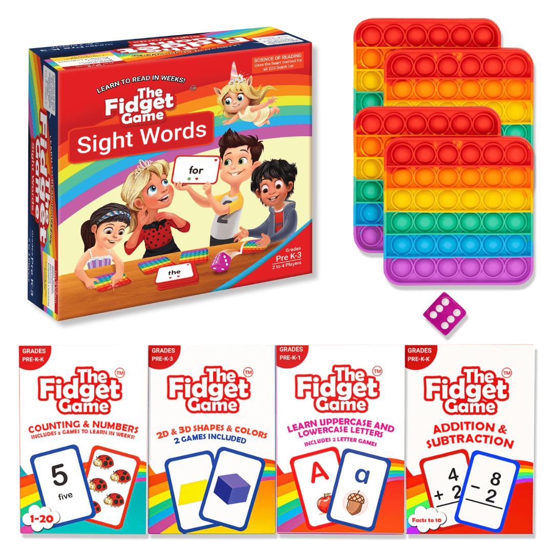 The Fidget Game: Sight Words Edition - Insight Family Market