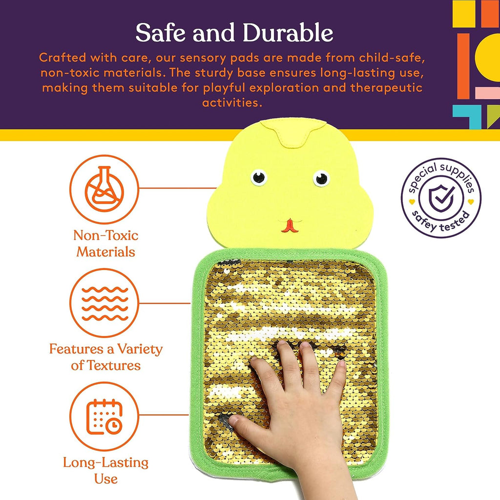 Special Supplies Sensory Zoo Animal Mats, 10 Sets, Tactile Stimulation for Kids, Supports Autistic and Processing Challenges, Calming and Stimulating Early Learning Play - Insight Family Market