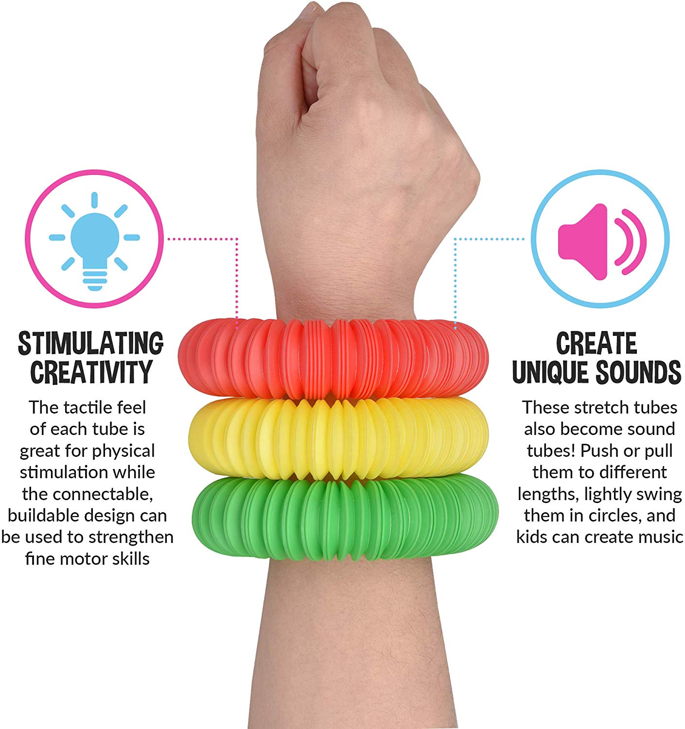 Pop Tubes (Multi-Color): 30 Pack