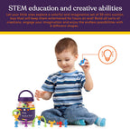 Creative Construction Suction Toys (50 - Piece Set) - Insight Family Market