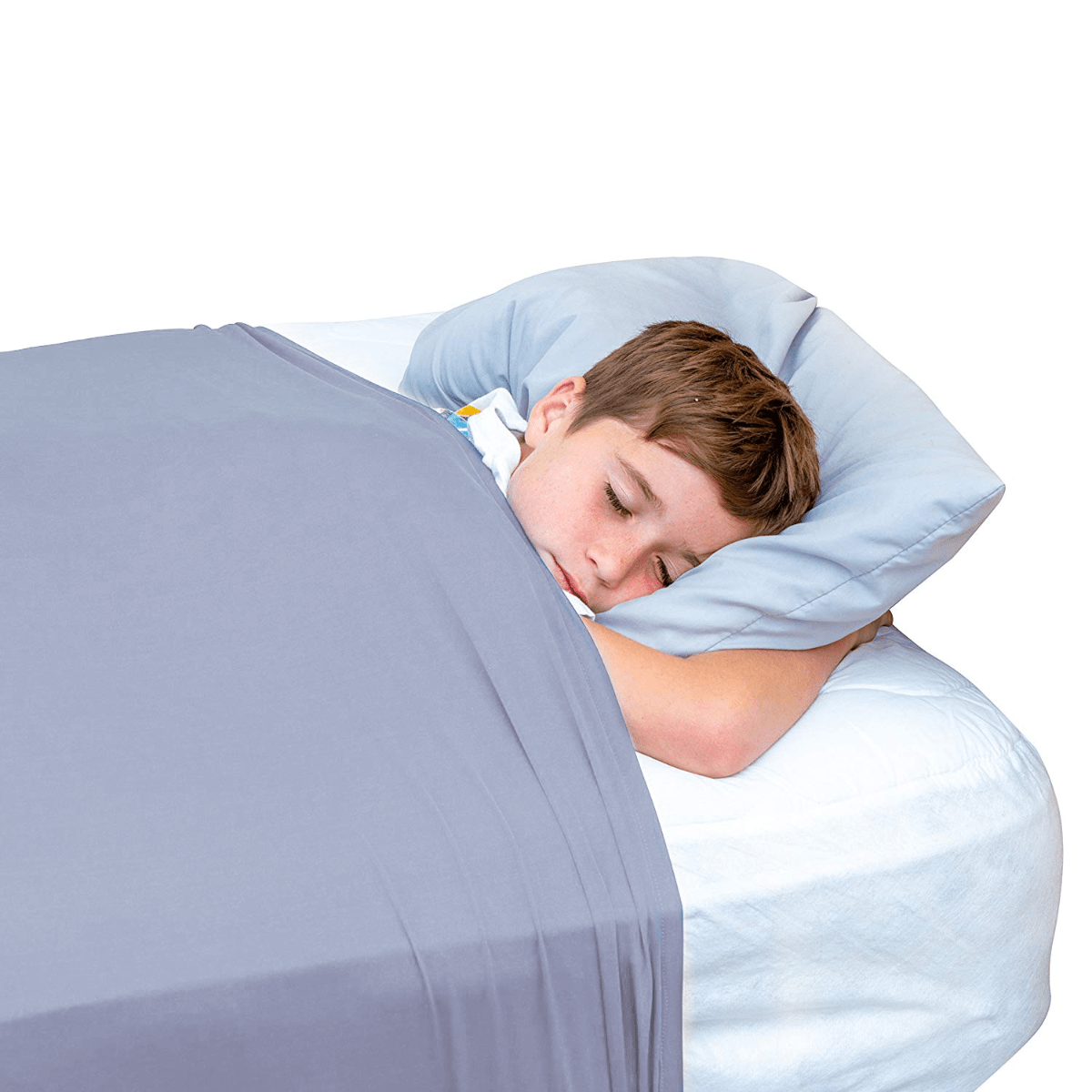 Sensory Bed Sheet for Kids Compression Alternative to Weighted Blankets - Gray - Insight Family Market