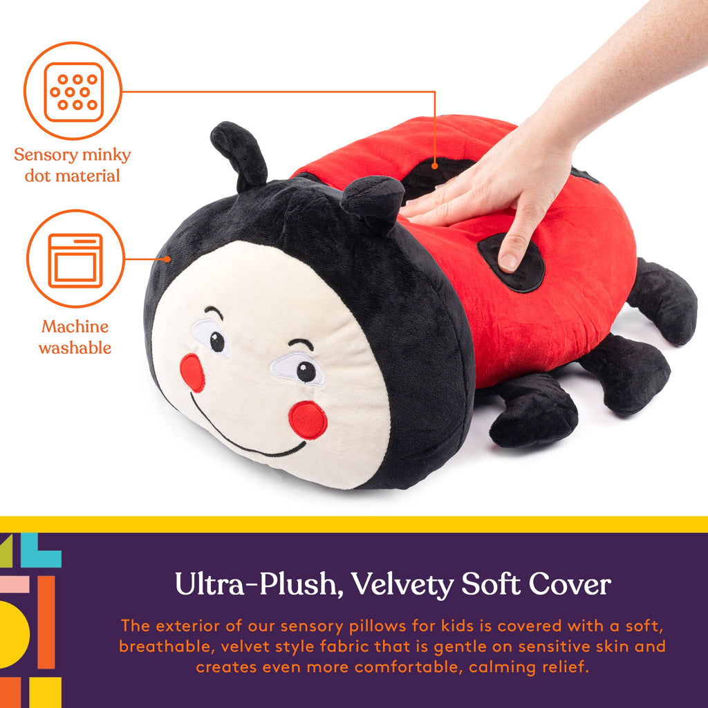 Sensory Vibrating Pillow - Ladybug - Insight Family Market