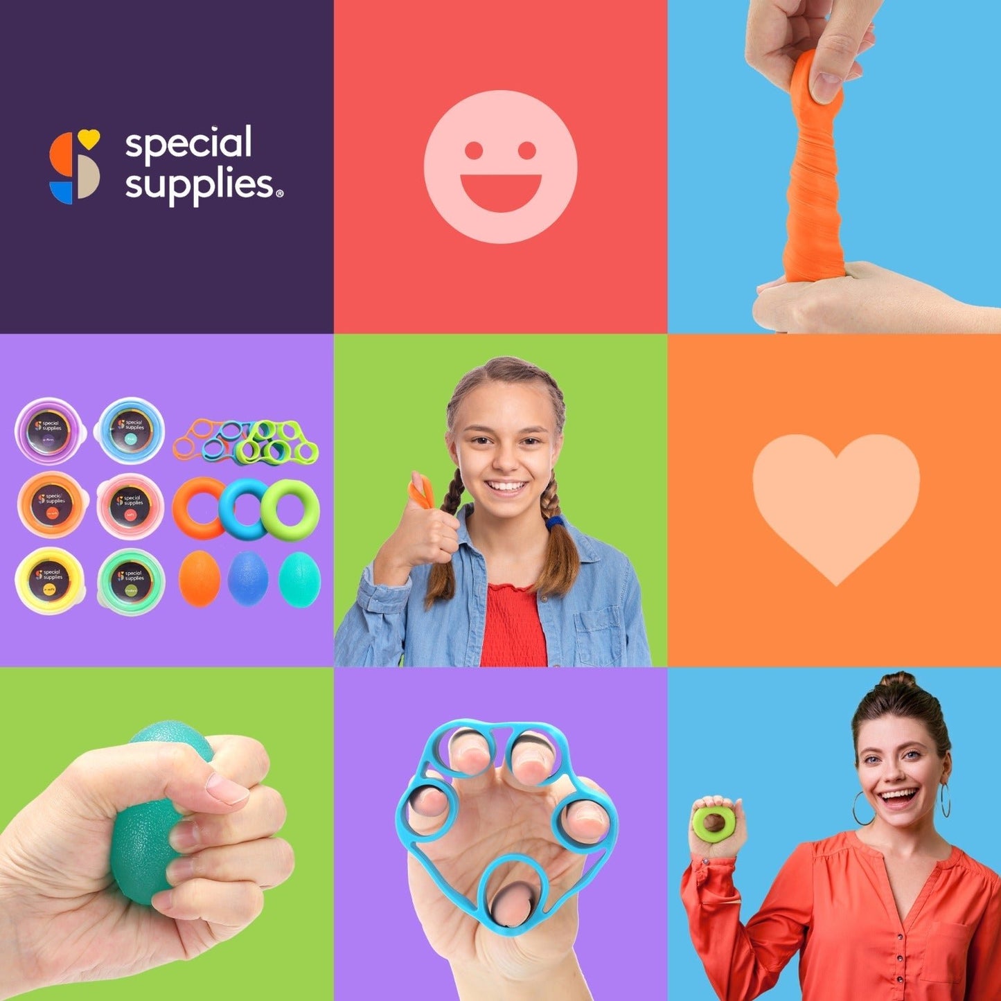 15 - Piece Hand Therapy Kit - Insight Family Market