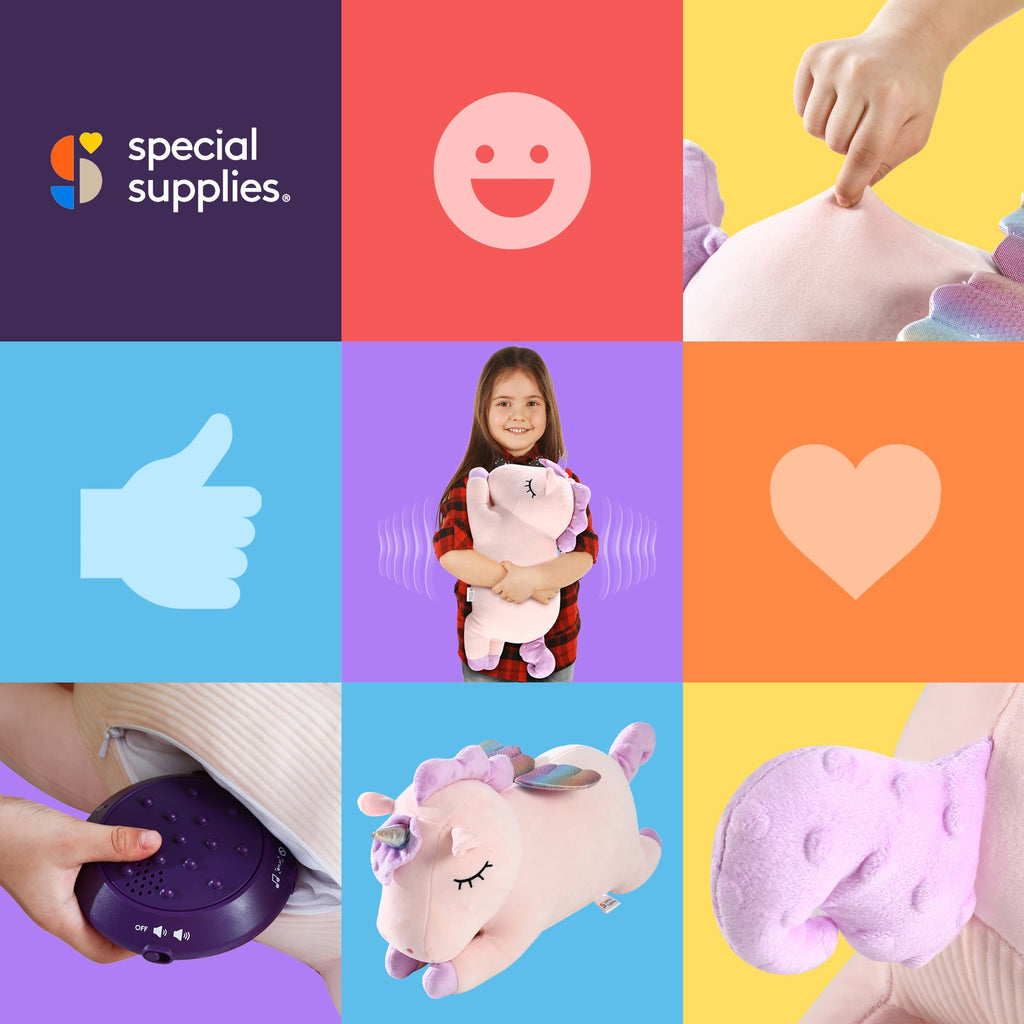 Sensory Vibrating Pillow - Unicorn - Insight Family Market