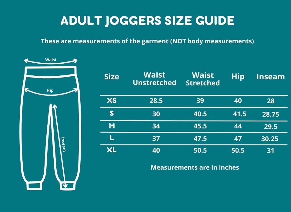 Adult Sensory Friendly Fidget Joggers - Insight Family Market