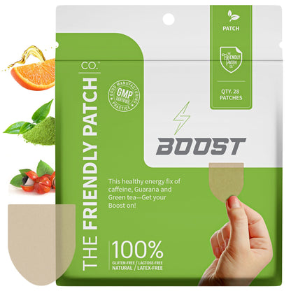 A stand-up pouch of CO2. The Friendly Patch CO.