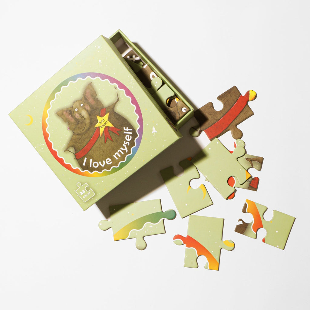 The Elephant Who Tried to Tiptoe Puzzle (24 pcs) - Insight Family Market