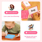6 Extra CVC Fidget Mats (Word Pop) - Insight Family Market