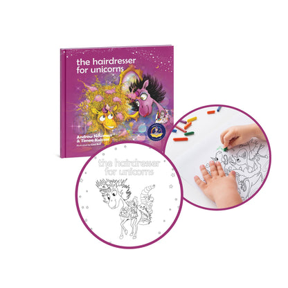 The Hairdresser for Unicorns. Reminding kids that their beauty comes from within. - Insight Family Market