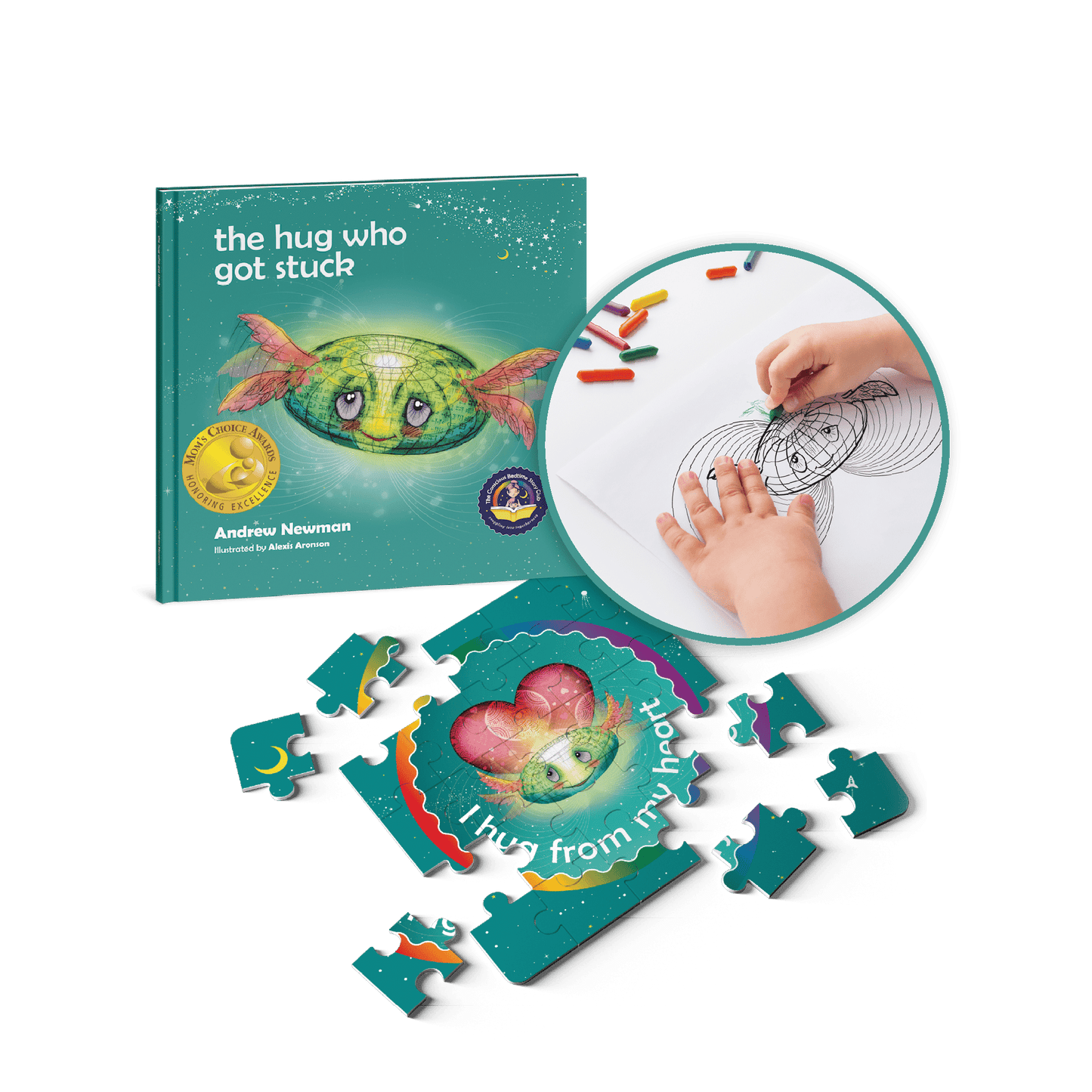 The Hug Who Got Stuck: Teaching Children How to Access Their Heart and Get Free from Sticky Thoughts - Insight Family Market