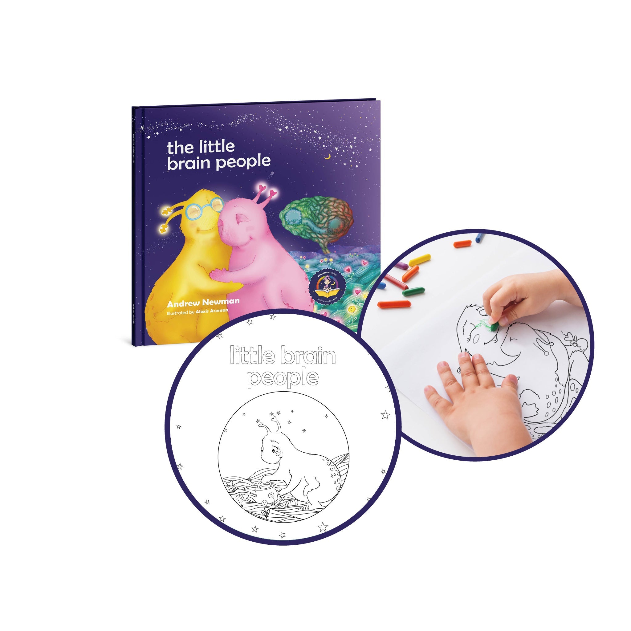 The Little Brain People. Giving kids language and tools to help with yucky brain moments - Insight Family Market