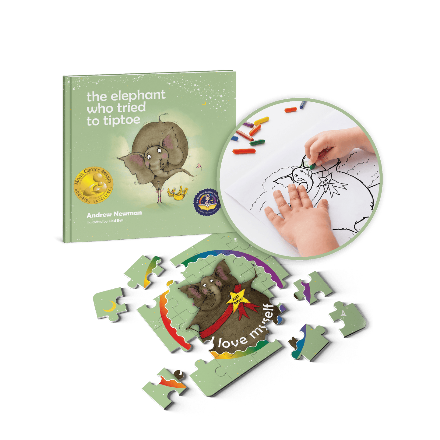 The Elephant Who Tried to Tiptoe: Reminding children to love the body they have - Insight Family Market