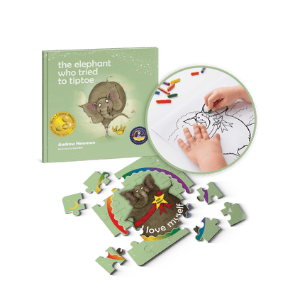 The Elephant Who Tried to Tiptoe: Reminding children to love the body they have - Insight Family Market