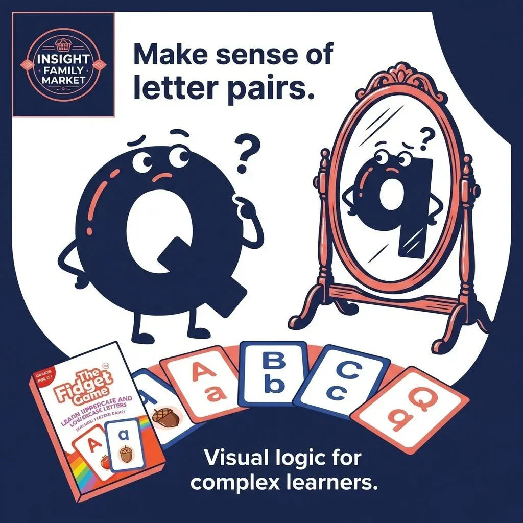 ABC: Learn Uppercase & Lowercase Letters Card Pack