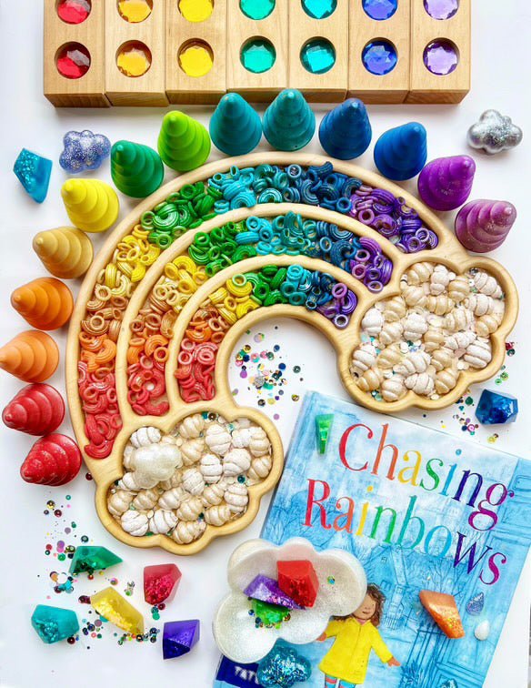 Ring Around the Rainbow Sensory Bin Filler - Insight Family Market