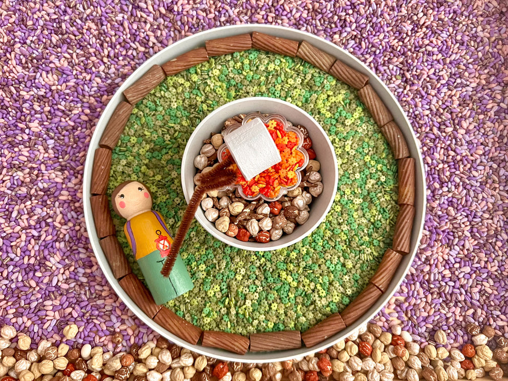 Lavender Fields Sensory Bin Filler