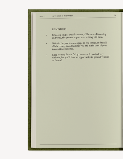 The After - Trauma Notebook - Insight Family Market