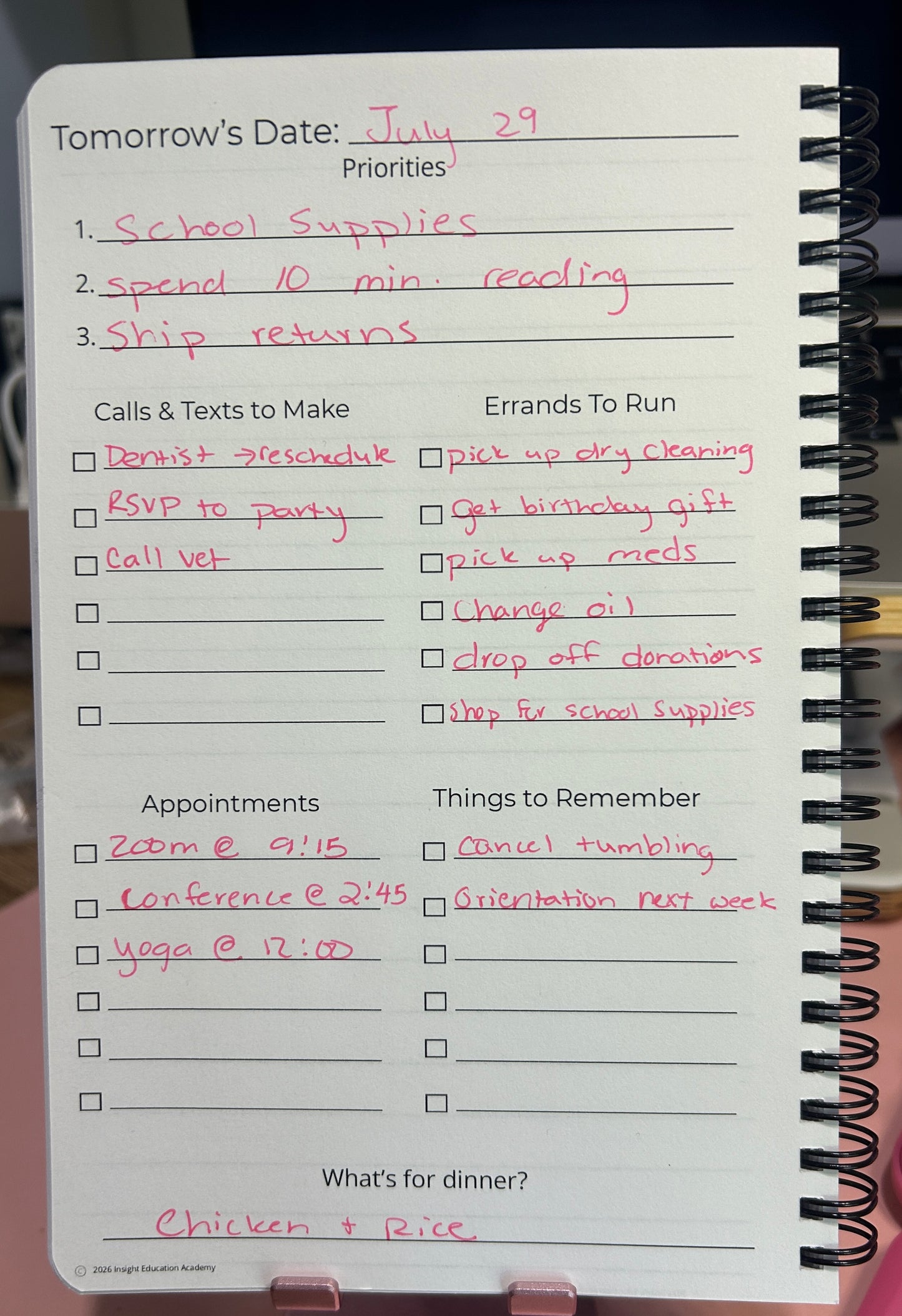 The Midnight Reset: A 90-Day Brain Dump Journal for Exhausted Minds