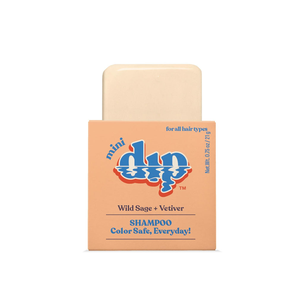 Shampoo bar with packaging labeled 'd10' on a white background
