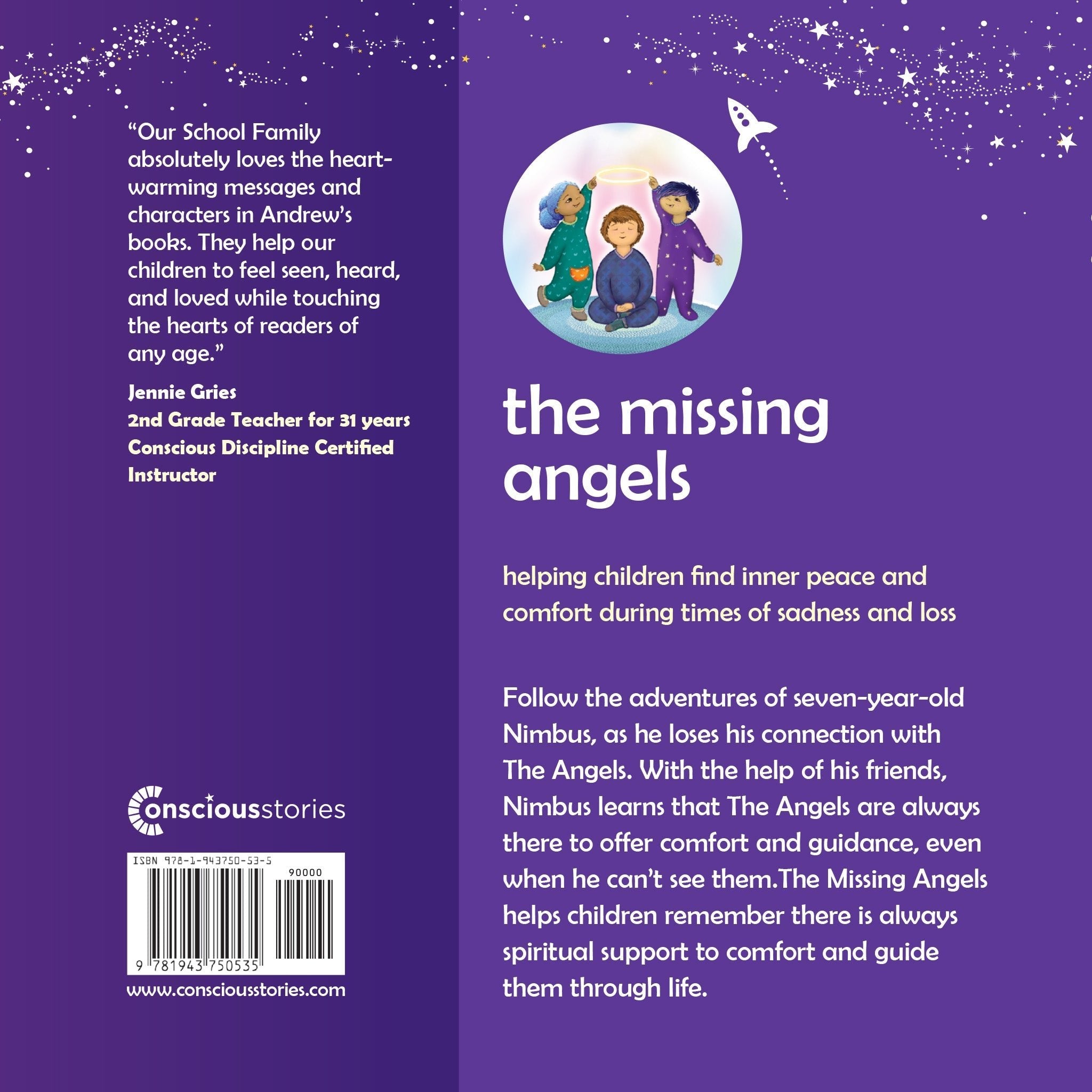 The Missing Angels. Helping children find inner peace and comfort during times of sadness and loss - Insight Family Market