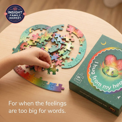 The Hug Who Got Stuck Puzzle (24pc) - SEL Activity for Emotional Regulation - Insight Family Market