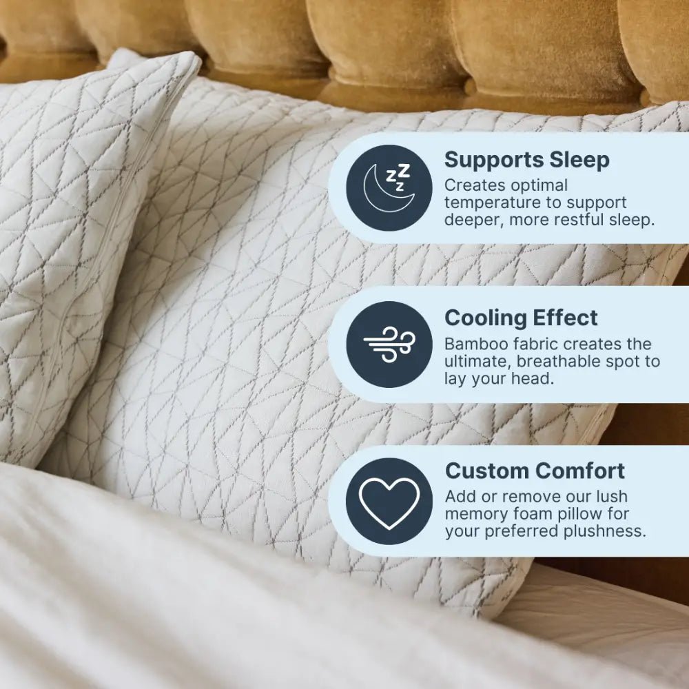Cloud Adjustable Memory Foam Pillows - Insight Family Market