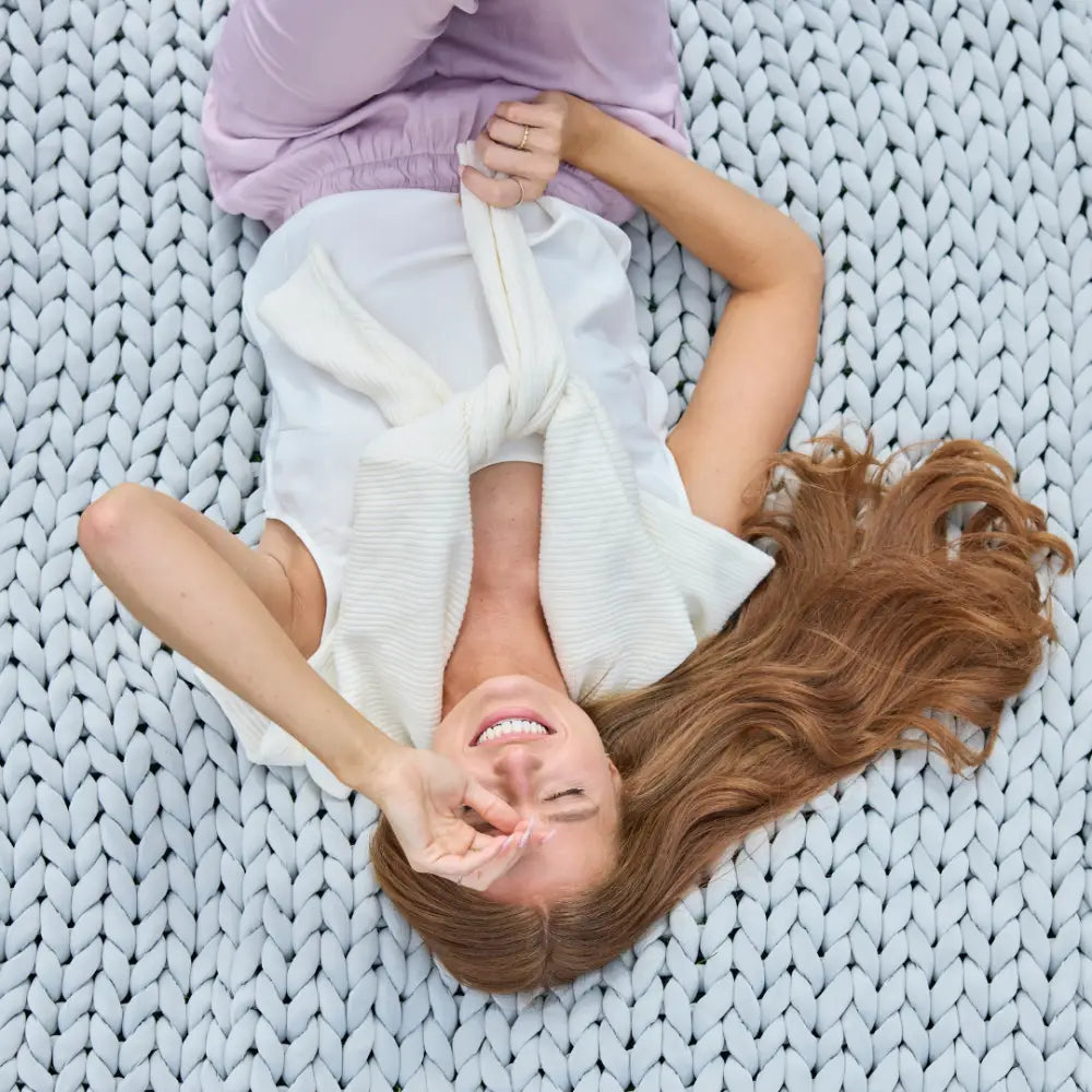 Ice Knit Weighted Blanket