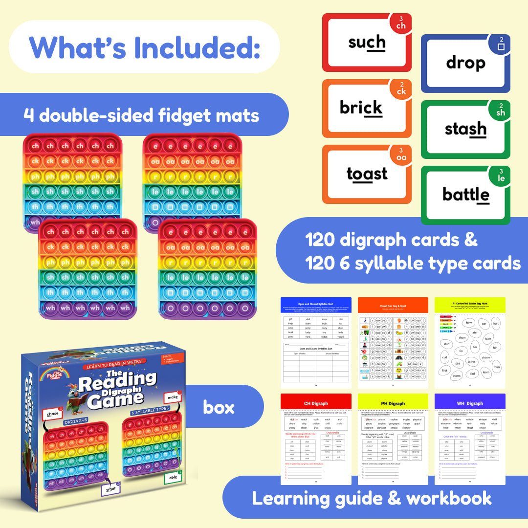 The Reading Digraphs Game - Insight Family Market